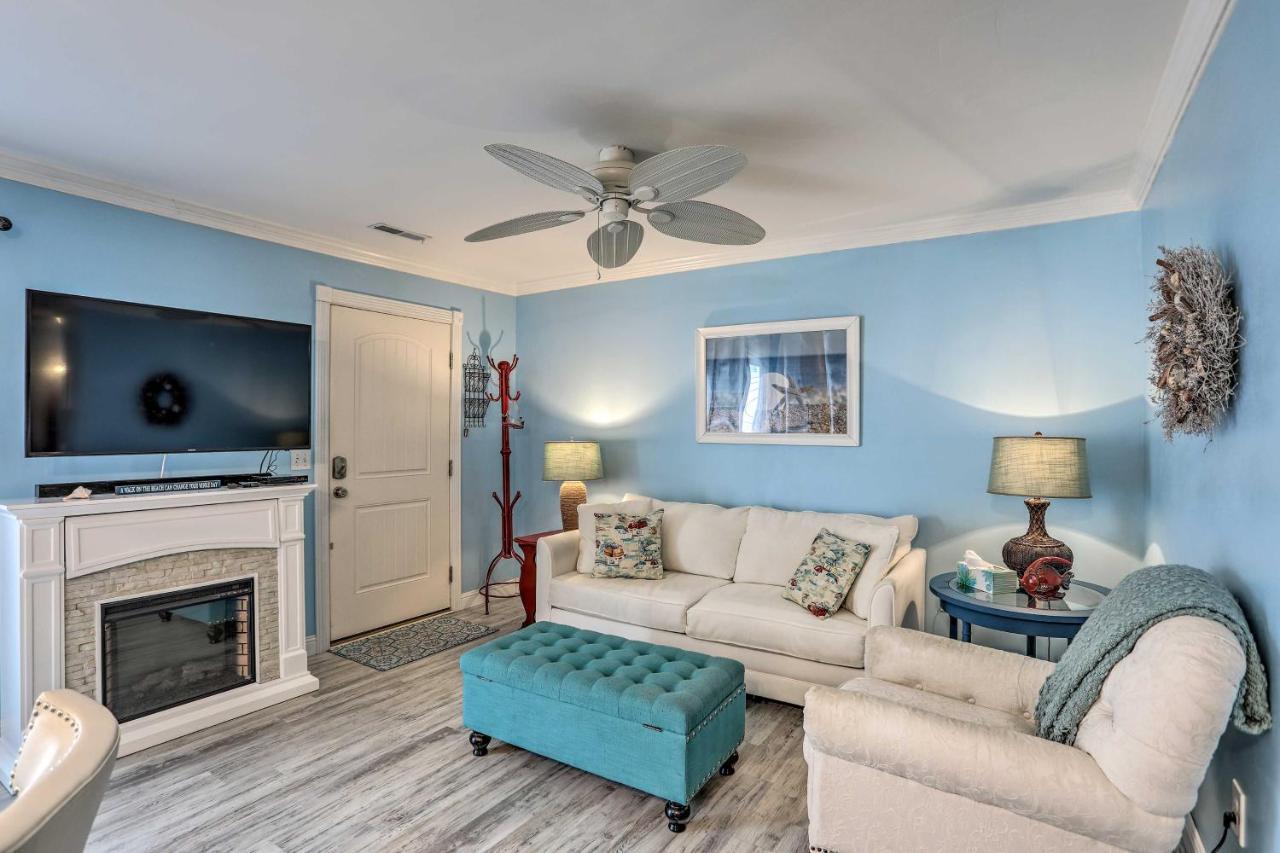 Breezy Murrells Inlet Condo With Deck Walk To Beach Myrtle Beach Eksteriør billede