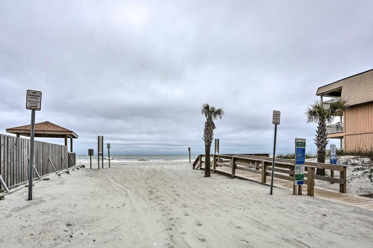 Breezy Murrells Inlet Condo With Deck Walk To Beach Myrtle Beach Eksteriør billede